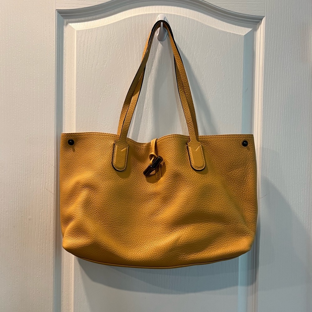 Longchamp leather tote